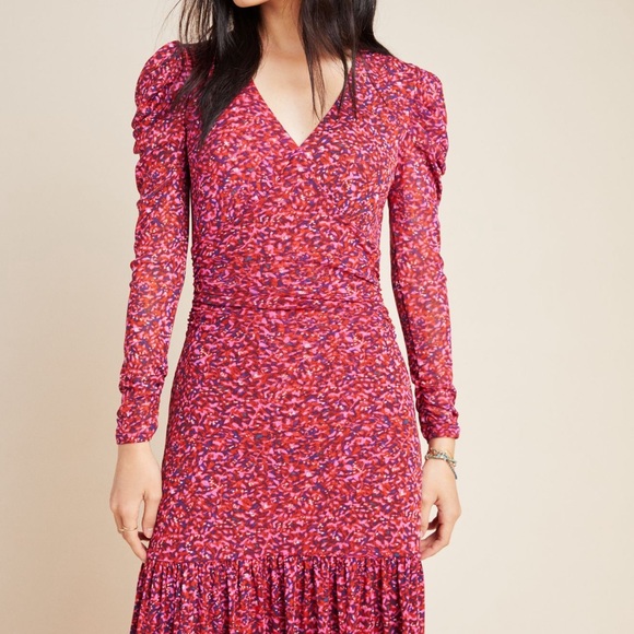 Diane Von Furstenberg Purple and Pink Dress - Picture 2 of 10